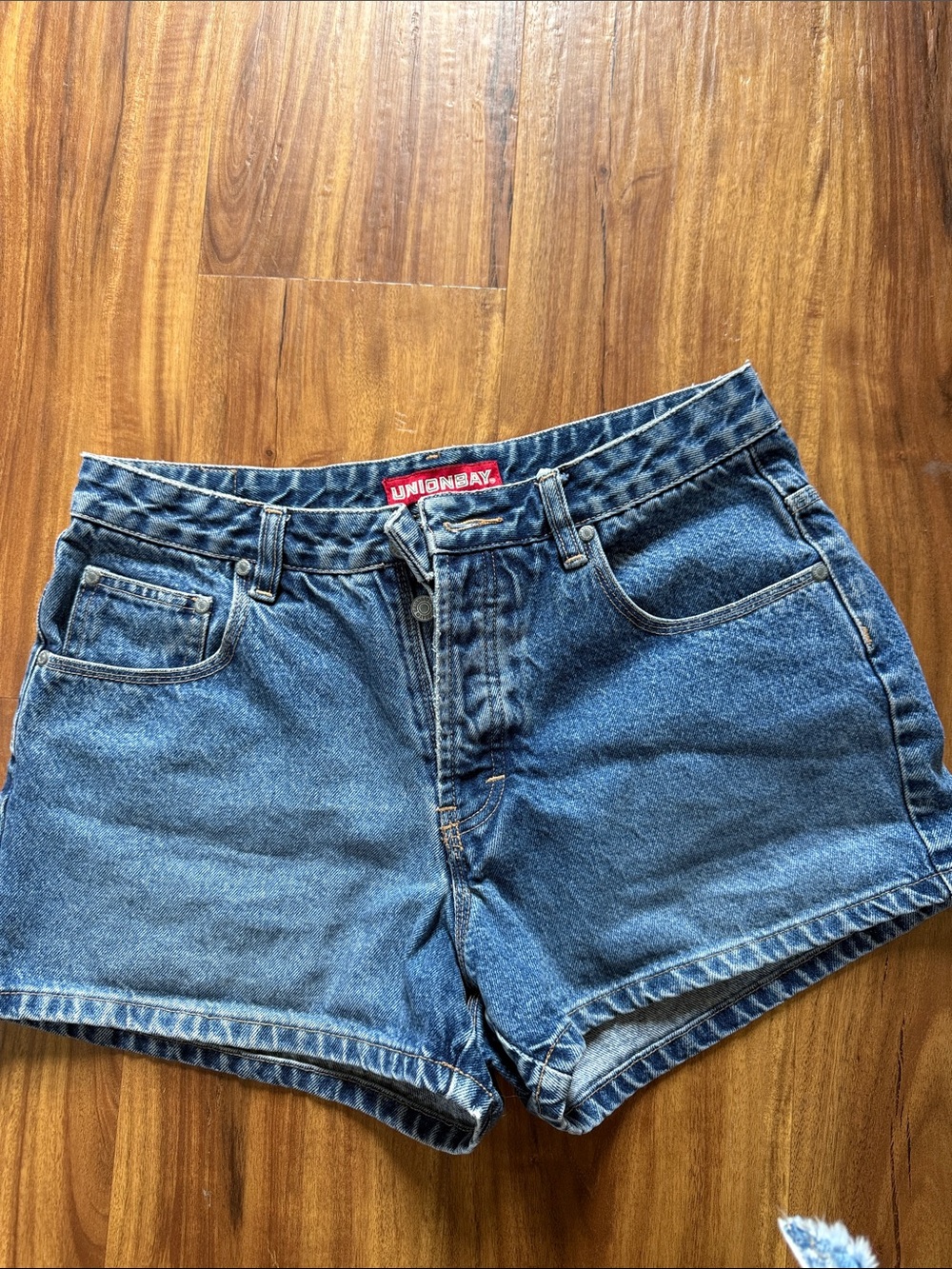 UNIONBAY Classic Blue Denim Shorts
